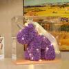 [Fuente Mayorista] Alas de Ángel de Navidad Flor Eterna Unicornio Regalo Creativo Corona Vestido de Novia Unicornio