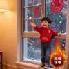 Ropa Roja Festiva de Año Nuevo para Niños y Niñas, Cálida de Estilo Nuevo con Forro Polar Otoño e Invierno, Ropa de Jardín de Infancia Moda y Tendencia para el Año Nuevo