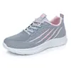 Zapatos Deportivos de Malla Flyknit para Mujer Verano Huecos Transpirables Suela Suave Zapatos para Caminar Multicolores Tallas Grandes Casuales Zapatos para Correr Venta al por Mayor