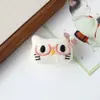 Muñeco de Peluche de Gatito de Dibujos Animados Accesorios Lindo Conejito Broche DIY Accesorios para el Cabello Zapatos Calcetines Ropa Accesorios para Muñecas