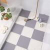 Alfombrilla antideslizante para baño con ventosa, alfombrilla de suelo para empalmar, alfombrilla para baño, ducha, cocina, impermeable, antideslizante