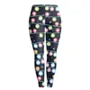 2024 Navidad Transfronteriza Ropa Nueva para Mujer Leggings Ajustados Estampado de Árbol de Navidad Levantamiento de Glúteos Pantalones de Pierna Pequeña para Mujer