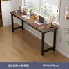Mesa de Computador Longa Estreita Contra a Parede Retangular Simples Moderna para Quarto Escritório Estudo