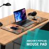 Alfombrilla de Ratón para Juegos Amazon Gradient Extra Grande Premium Antideslizante Almohadilla para Teclado Oficina Almohadilla para Laptop