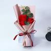 Ramo de San Valentín regalo seguro para maestros para enviar a amigos ramo eterno de rosas de jabón de simulación