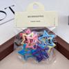 10 pacotes ~ Cor de macaron simples presilha pequena infantil para bebê menina doce presilha BB franja acessórios de cabelo atacado