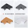 Canaleta Decorativa Autoadhesiva de PVC para Cableado Eléctrico de Plástico Cuadrada Montaje en Superficie Canaleta para Gestión de Cables Blanca Invisible Montada en Pared