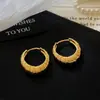 Aretes de Aro Texturizados para Mujer, Lujo Ligero, Gama Alta, Elegantes y con Estilo, Ear Cuffs, Nuevos 2026, Pendientes de Moda Más Vendidos al por Mayor