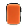 Bolsa para Auriculares al por Mayor Bolsa para Cámara Eva Caja Ccd Cable de Datos Bolsa para Auriculares Caja de Almacenamiento para Auriculares Bolsa con Cremallera de Pu Portátil