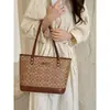 Bolso de mano de alta gama, estilo vintage, gran capacidad para mujer, nuevo bolso de hombro de moda 2026 para ir al trabajo, bolso tote de cuadros, bolso tipo cubo