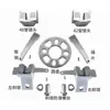 Accesorios para andamios tipo hebilla Pasador de marco Pasador de placa Pasador de tapón Accesorios para riostra diagonal Cerradura diagonal Tornillo Cabeza de bloqueo de travesaño Eje de pasador