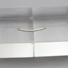 Etiqueta de Metal Costurada à Mão com Letras em Inglês, Fivela Retangular com Letra, Etiqueta para Roupa, Fivela Decorativa para Sapatos e Chapéus, Acessórios para DIY de Colares