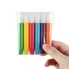 Pintura de Espuma 3D para Palomitas de Maíz, Opciones Regulares Fluorescentes de Doble Color, Bolígrafo de Pintura para Manualidades Infantiles para Tarjetas de Felicitación y Creaciones en Lienzo