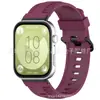 Para huawei watch fit3 hebilla negra correa de silicona patrón de llanta pulsera de silicona correa de silicona huawei