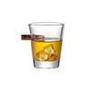 Vasos de Vidrio Creativos con Forma de Bala Transfronterizos, Regalos Personalizados de Gama Alta para Eventos de Nicho, Copas de Vino Prácticas, Al Por Mayor en Stock