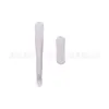 Cepillo de doble cabeza con cerdas suaves para mascarilla facial con espátula, herramienta aplicadora especial para limpieza de barro, para salón de belleza y cuidado de la piel