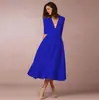 Vestido de Noche para Mujer Estilo Europeo y Americano 2026, Vestido Sexy de Manga Media con Escote en V Profundo y Dobladillo Amplio Más Vendido en Amazon