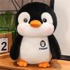 Juguete de Peluche de Pingüino Gordo de Dibujos Animados Muñeco Compañero para Niños Regalo de Cumpleaños para Mujer Almohada Souvenir del Zoológico