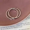 Aretes de Círculo Grande Exagerado para Mujer, Simples, Elegantes, Modernos, a la Moda y Versátiles, Aretes de Círculo y Aretes
