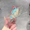 Presilha de Cabelo Borboleta no Galho, Estilo Super Fada Design de Nicho, Presilha de Cabelo Grande, Elegante de Alta Qualidade, Nova Presilha de Cabelo Tipo Pinça Tubarão para Mulheres