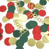 Confeti de Mesa de Navidad Alce Copo de Nieve Estrella de Cinco Puntas Lentejuelas para Lanzar Suministros para Fiesta de Navidad Regalo Accesorios DIY