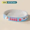 Placa Arranhador para Gatos Dropshipping, Papel Ondulado, Resistente ao Desgaste, Não Solta Fiapos, Placa Arranhador para Gatos, Brinquedo Integrado Casa de Gato, Abrigo para Gatos Atacado