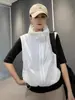 Chaleco Chaqueta Transpirable sin Mangas con Capucha Chaqueta para Mujer Primavera y Verano 2025 Nueva Ropa de Protección Solar Versátil Casual Top Cárdigan