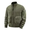 Nueva Chaqueta Casual de Primavera y Otoño para Hombre Abrigo Overol Múltiples Bolsillos Traje de Vuelo Grupo de Béisbol Americano Conjunto de Compra Grupal Sistema de Logo