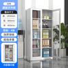 Gabinete de Archivo Desmontable y Ensamblable Transfronterizo, Gabinete Metálico para Documentos, Gabinete de Archivo de Oficina de Acero Estrecho con Cerradura Coordinado por Color, Gabinete para Comprobantes Financieros