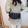 Bolso Casual para Mujer 2024 Nuevo Bolso de Pecho Floral Bolso Cruzado Sencillo Deportivo Bolso de Pecho Tela de Nailon Moderno Bolso Grande de Cintura