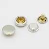 PM nuevo cobre 501#/503# botón hembra de cuatro botones pasante + botones de tres piezas inferiores para accesorios de ropa
