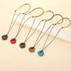 Collar Colgante de Flor Casual de Moda Nuevo Estilo Chino Cadena Larga Antigua para Suéter Accesorios de Cuerda de Cera Ajustable Venta al por Mayor