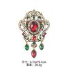 Novo estilo Chanel de luxo diamante broche de cristal high-end temperamento feminino pin requintado terno casaco acessórios presente