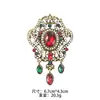 Broche de Liga para Comércio Exterior Transfronteiriço Broche Fixo para Roupas de Palácio Retrô Alfinete de Lapela Feminino Anti-Exposição Acessório Versátil