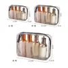 Bolsa de Cosméticos de PVC Engrosado Estilo K Gran Capacidad Bolsa de Cosméticos de Viaje Impermeable a Prueba de Polvo Neceser Cosméticos Bolsa de Cosméticos