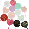 Nueva Decoración de Pastel Feliz Cumpleaños Estilo Transfronterizo Bronceado Tarjeta de Pastel Acrílica Bronceada Suministros para Fiestas