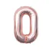 Balões Digitais de Folha de Alumínio Espessados de 32 polegadas Versão Americana para Celebração dos 100 Dias do Bebê e Decoração de Primeiro Aniversário Infantil
