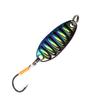  anzuelo de pesca plano vibratorio con lentejuelas, señuelo imitación de cebo para pesca a larga distancia, microseñuelo de metal para pescar peces pequeños como pez de boca de caballo y pez de boca superior en arroyos