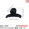 Accesorios Hanfu DIY Accesorios para Pasadores 4cm Pinzas Pequeñas con Forma de Luna para Niñas Pinzas de Garra Mini Adornos para el Cabello de Niña