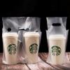 Bolsa de Empaque Desechable para Té con Leche Bolsa para Llevar Café Bolso de Mano para Vaso Sencillo y Doble Bolsa para Bebidas Bolsa de Empaque para Llevar Bebidas
