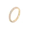 Anel de Dedo Mindinho Ufo Tail em Prata Esterlina 925 com Diamante Completo para Mulheres, Luxo Leve, Sensação de Alto Padrão, Super Brilhante, Novo Estilo da Moda