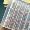 Novo Molde de Nail Art de Natal 3D Alta Transparência Silicone de Grau Alimentício Molde de Decoração de Unhas DIY Fabricante Atacado