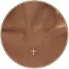 Collar Cruz de Cruz Transfronteriza de Amazon, Cadena de Clavícula Moderna y Única Estilo Ins con Sentido de Diseño