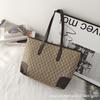 2024 Nuevo Bolso Tote Estampado de Moda Estilo Coreano Bolso de Hombro de Gran Capacidad Bolso de Hombro Simple Bolso de Mano para Mujer Bolso General