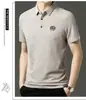 Nuevas camisetas tipo polo para hombre de primavera y verano, nuevas camisetas de manga corta 2026, camisetas interiores con cuello para hombres de mediana edad y mayores
