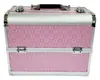 Stock Listo del Fabricante 740 # Caja de Herramientas de Maquillaje de Aleación de Aluminio, Caja de Almacenamiento, Caja para Uñas Artísticas, Bolsa de Maquillaje de Gama Alta