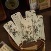 Marcapáginas de forma especial Zao Mo Guofeng, tinta de rima, serie Yanxia, marcapáginas antiguo creativo, tarjeta de lectura para estudiantes, 4