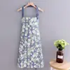 Delantal de lona talla única, moderno y simple, estampado de girasoles, delantal de cocina anti-manchas para limpieza del hogar, se puede enviar en nombre de otros