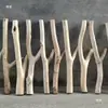 Estrutura de Escalada para Gatos em Madeira Maciça Poste Principal Árvore de Gato DIY Tronco de Madeira Natural Poste Vertical Brinquedo de Árvore de Gato Economizador de Espaço Suporte para Pássaros