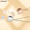 Transferencia Caliente Transfronterizo AliExpress Explosiones Sobre Necklace Personalidad Creativa Carta de Amor Sobre Necklace